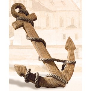 wooden anchor